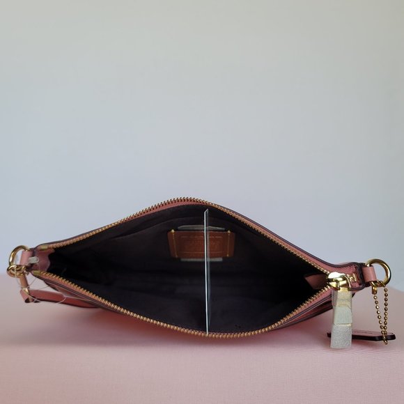 COACH Polly Pebbled Leather Crossbody Bag- Candy Pink color ⭐ - Picture 14 of 16